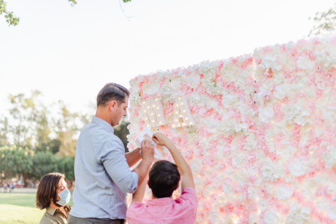 Ssproposal-123 | Sonia Begonia Flower Wall Proposal