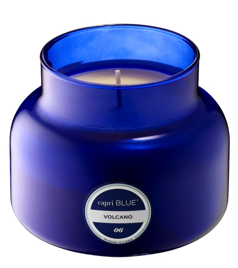 Capri-blue-candle | Sonia Begonia Capri Blue Volcano Candle