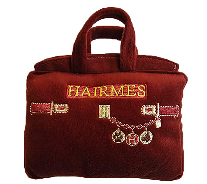 Hermes-dog-toys | Sonia Begonia Designer Dog Toy Dupes, Hairmes Bag, Hermes
