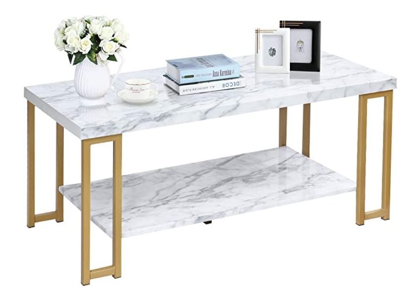 Double-tier-marble-tables-1 | Sonia Begonia Living Room Decor