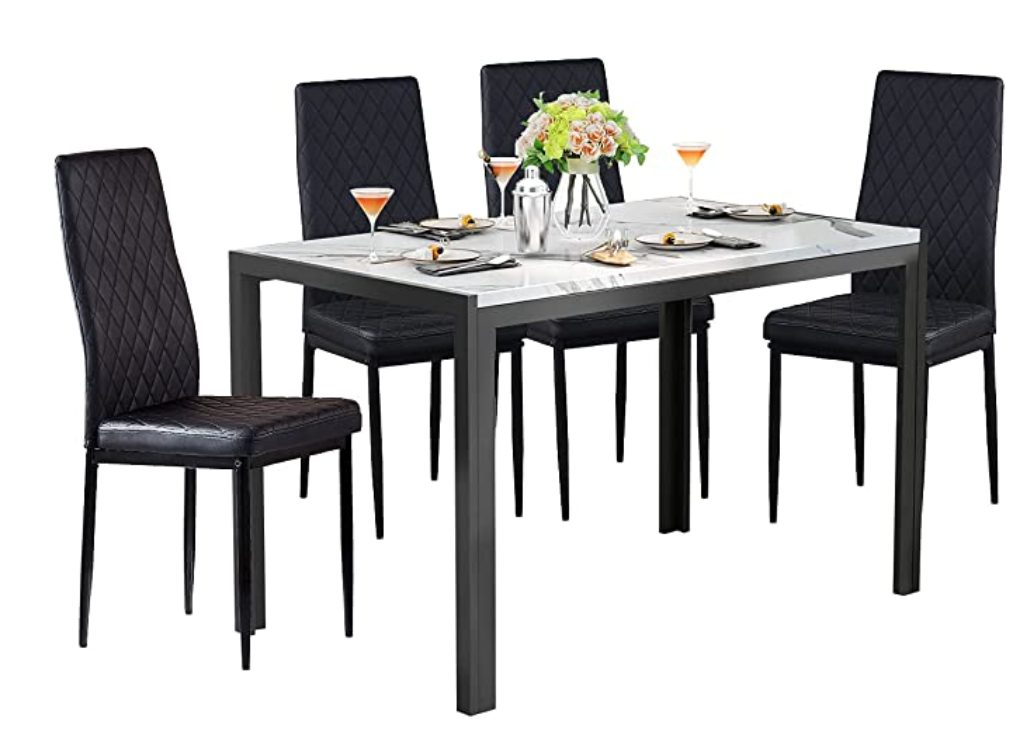 Faux-marble-dining-tables-1 | Sonia Begonia Cheap Fake Marble Tables