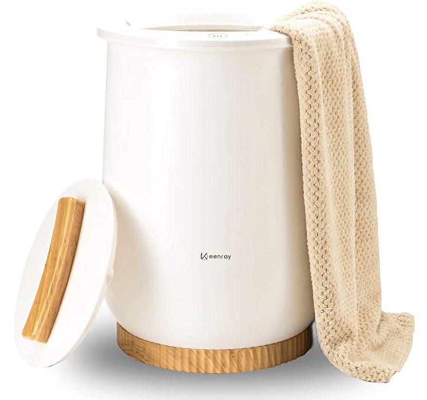 Keenray-towel-warmer | Sonia Begonia Amazon Home Finds for Bathroom