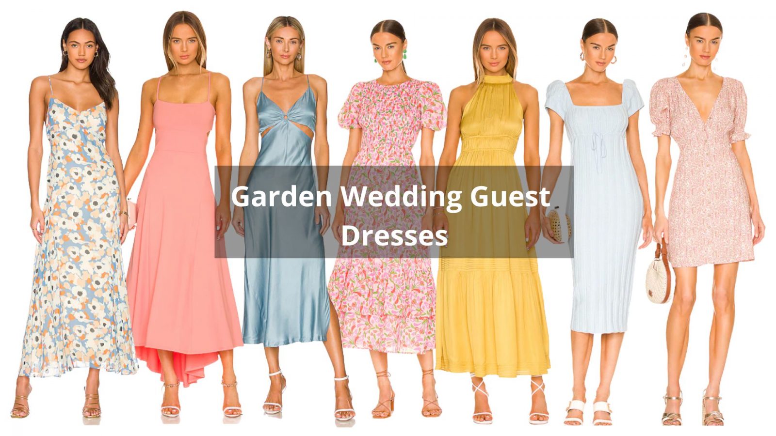 Best-revolve-wedding-guest-dresses-cheap | Sonia Begonia Garden Themed Wedding Guest Dresses