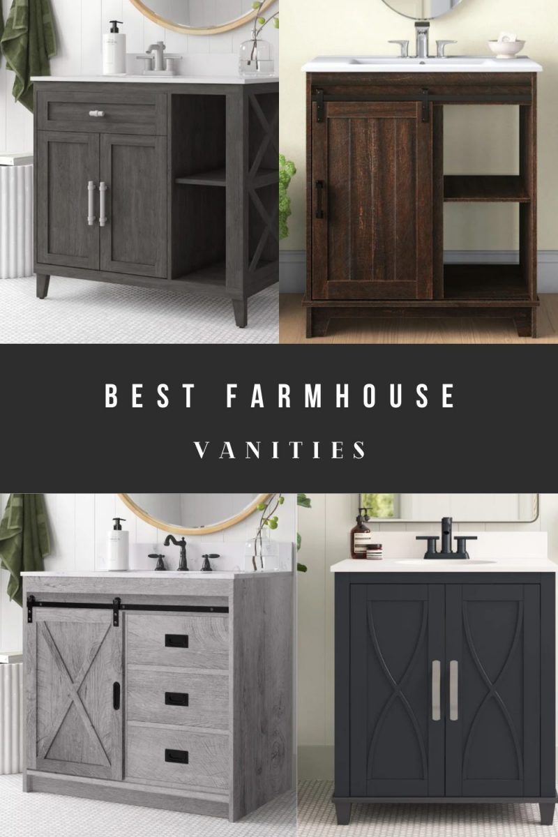 Best-farmhouse-vanities-for-bathrooms | Sonia Begonia Best Farmhouse Vanities for Bathrooms