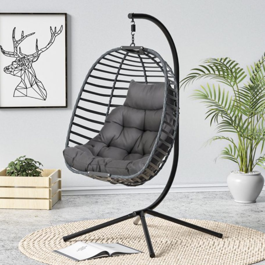 Swinging-egg-chairs | Sonia Begonia Walmart Home Decor Seat