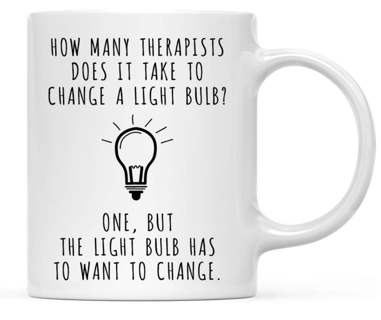 Best-gifts-for-therapists-counselors | Sonia Begonia Funny Mug - Mental Health