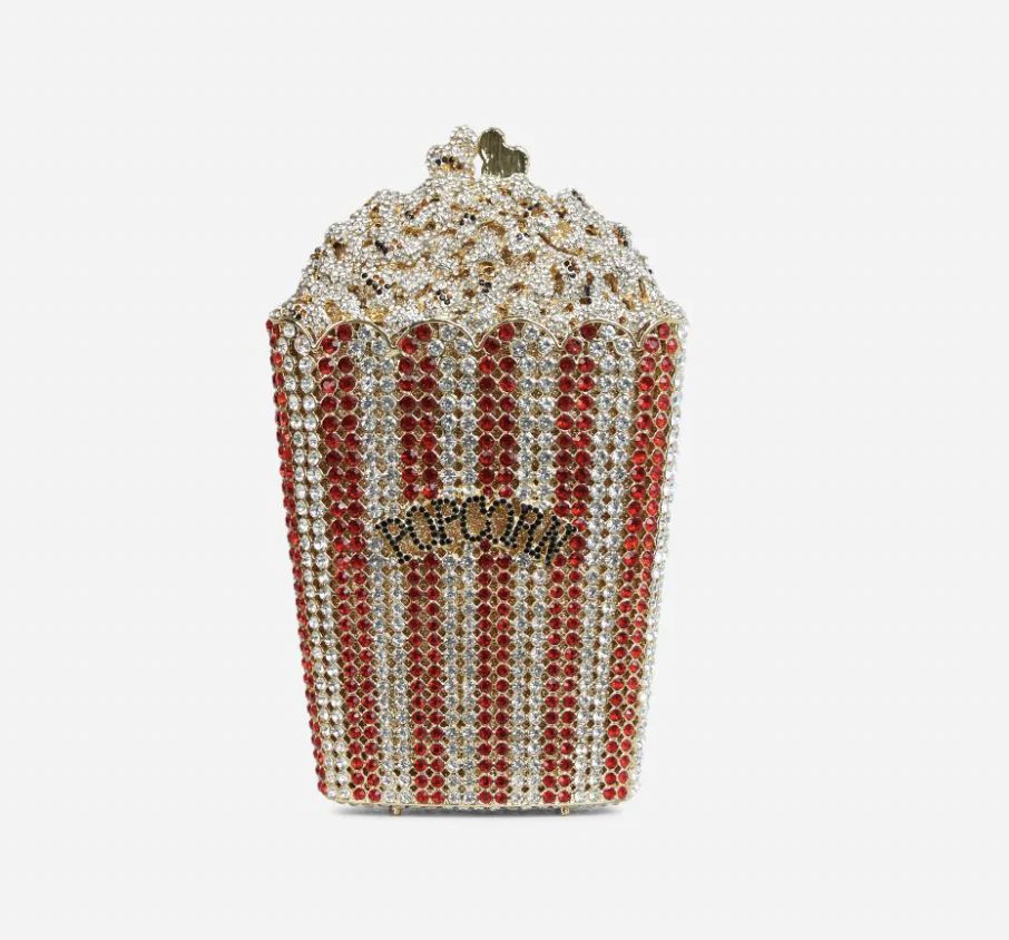 Judith-lieber-alternatives | Sonia Begonia Judith Leiber Look Alikes Popcorn Crystal Crossbody