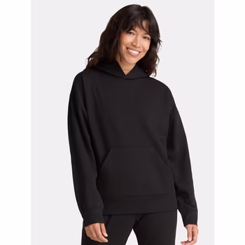 Athletic Works super soft fleece hoodie from Walmart, an affordable Alo hoodie look alike