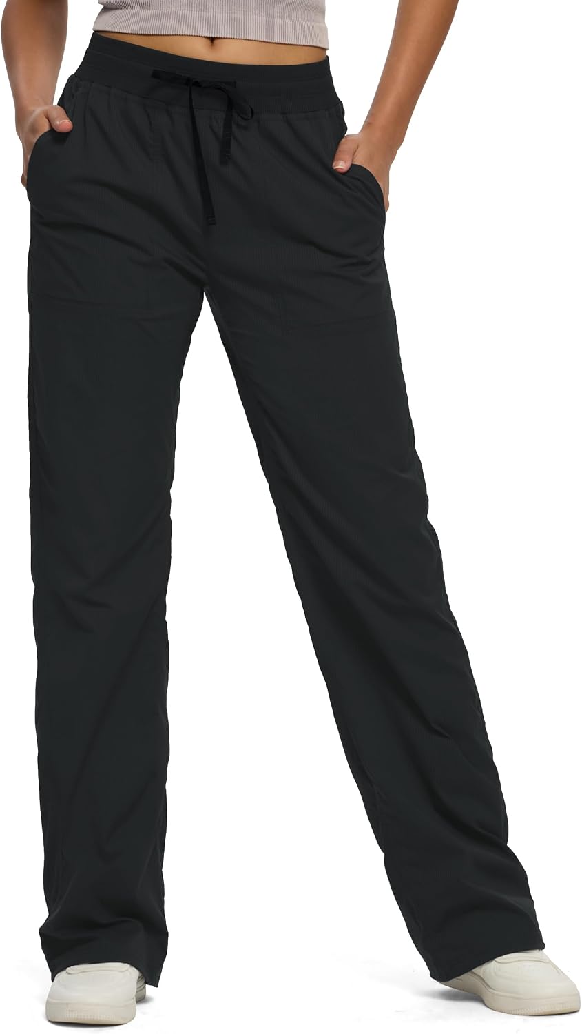 SEVEGO women's lightweight straight leg dance pants from Amazon, a Lululemon Dance Studio pants alternative