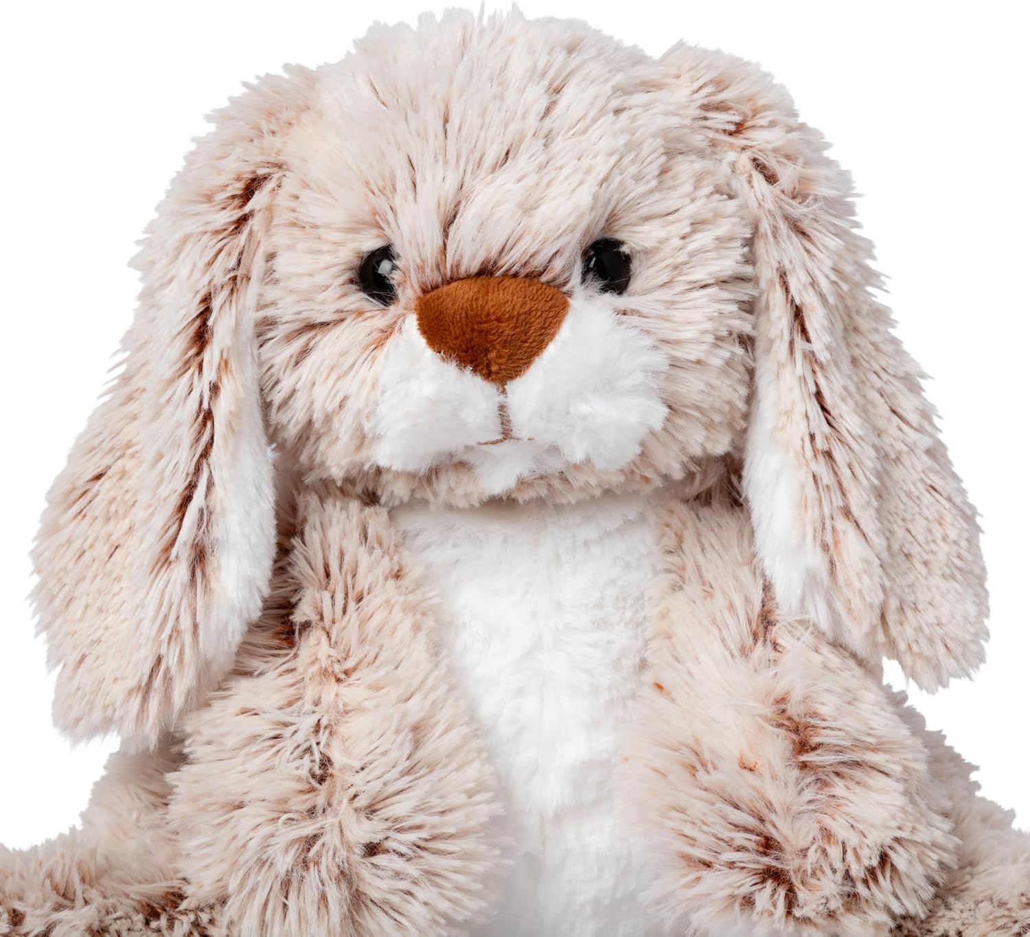 Soft floppy eared plush bunny from Amazon, a Jellycat alternative