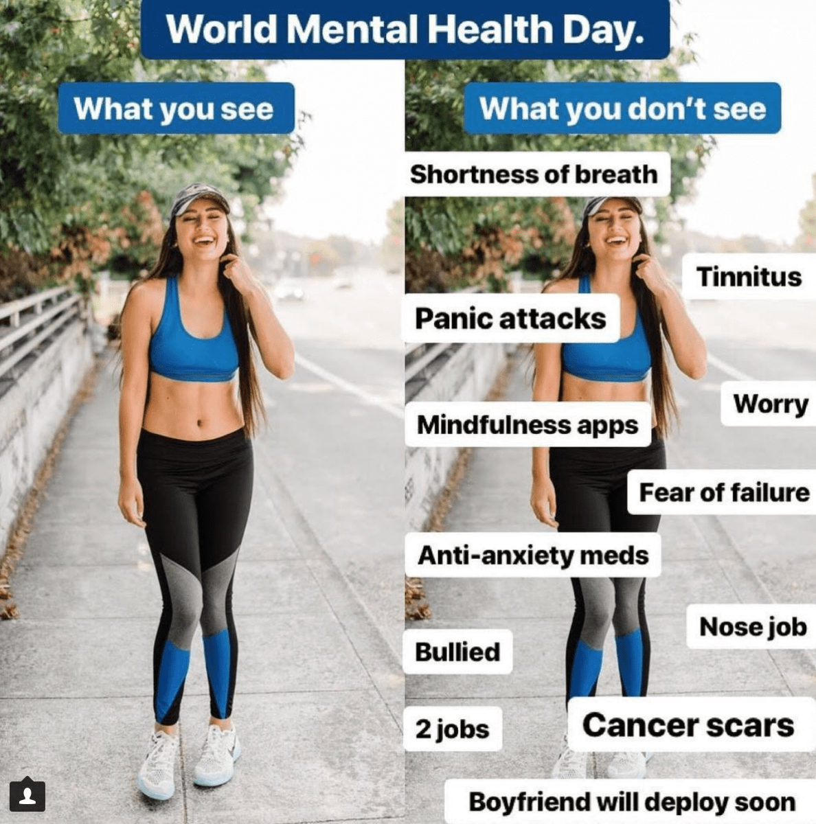 Instagram-vs-reality-2 | Sonia Begonia Instagram vs. Reality mental health