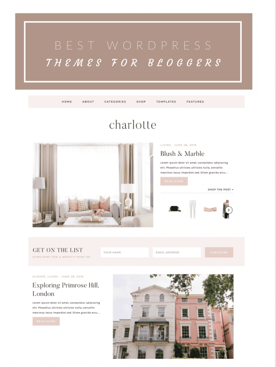 Best WordPress Themes For Fashion Bloggers