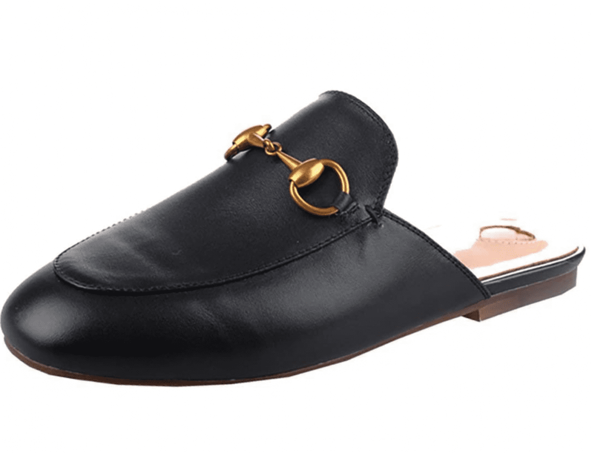 Gucci-inspired-loafers | Sonia Begonia Gucci Loafer Mule Looks Alikes