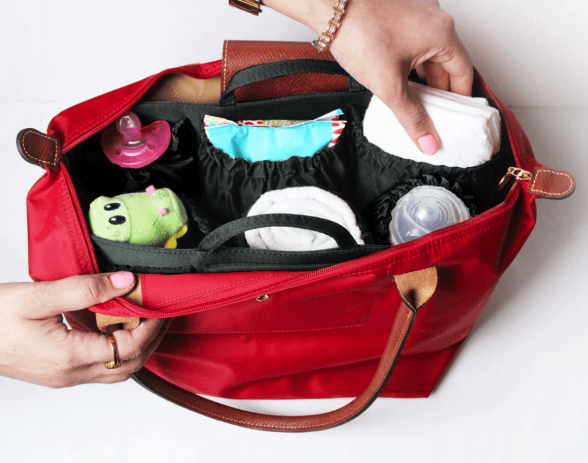 ToteSavvy Review, Insert Organizer Turns Handbag or Purse into Diaper Bag