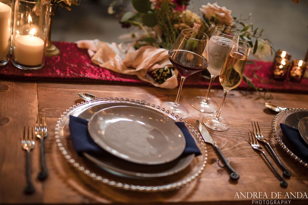 Bluxome_andreadeandaphotography_219 | Sonia Begonia Wedding table setting inspiration
