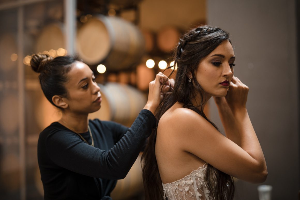 Bluxome_andreadeandaphotography_60 | Sonia Begonia Wedding Hair, Bridal Hair