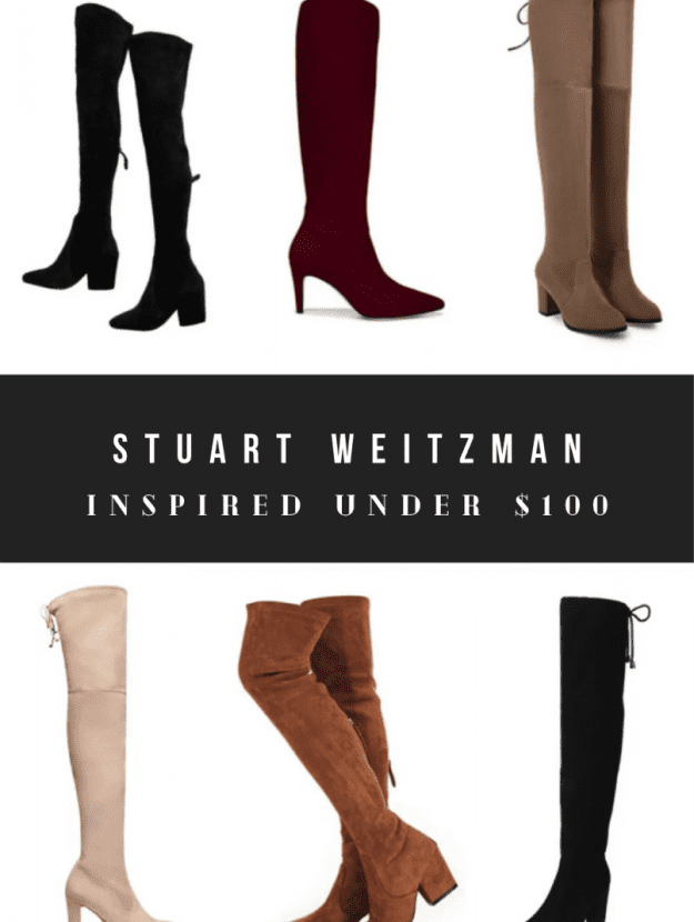 Stuart Weitzman Boots Look Alikes and Alternatives