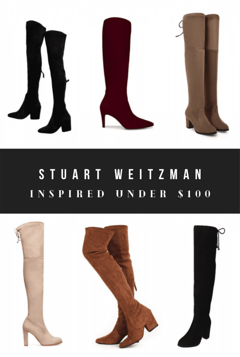 Stuart Weitzman Boots Look Alikes and Alternatives