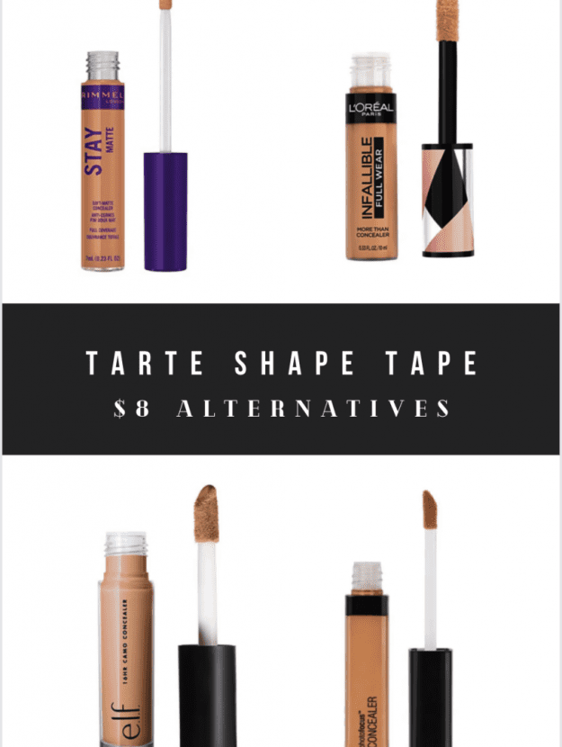 4 Affordable Tarte Shape Tape Concealer Alternatives to Love