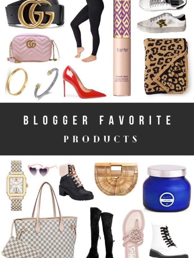 Blogger Favorite Products (Health, Beauty, Shoes, Handbags, Clothes, Home Decor)
