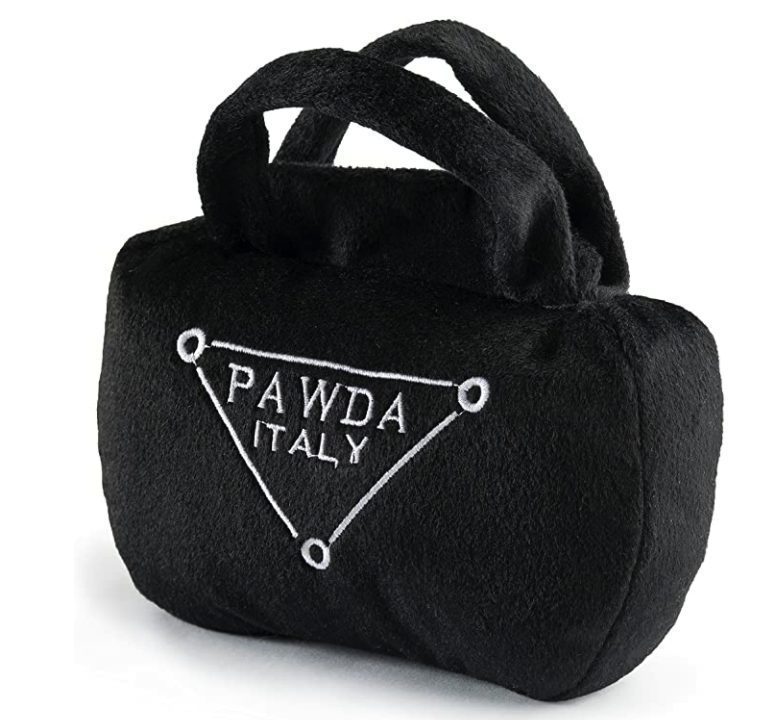 Prada-dog-toys | Sonia Begonia Designer Handbag Dog Toys, Pawda, Prada