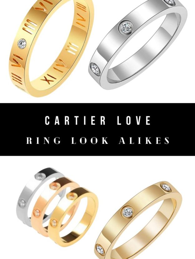 Best Cartier Love Ring Look Alikes and Alternatives