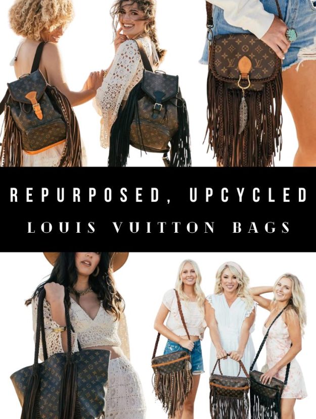 Best Repurposed Louis Vuitton Handbags and Upcycled LV Purses