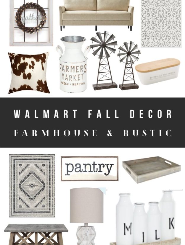 Walmarts Fall Home Decor