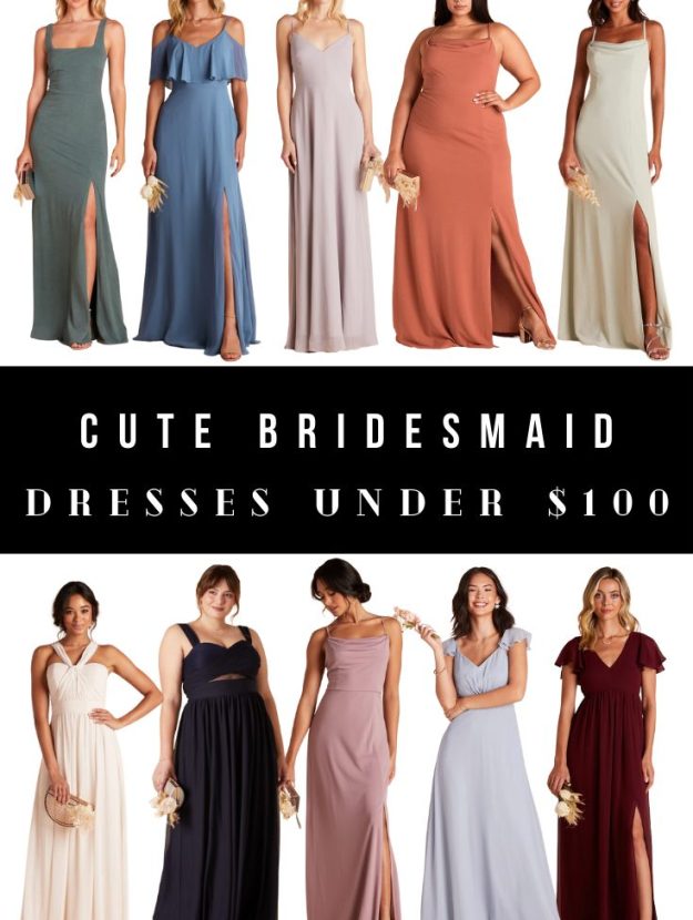 Best Bridesmaids Dresses Under $100