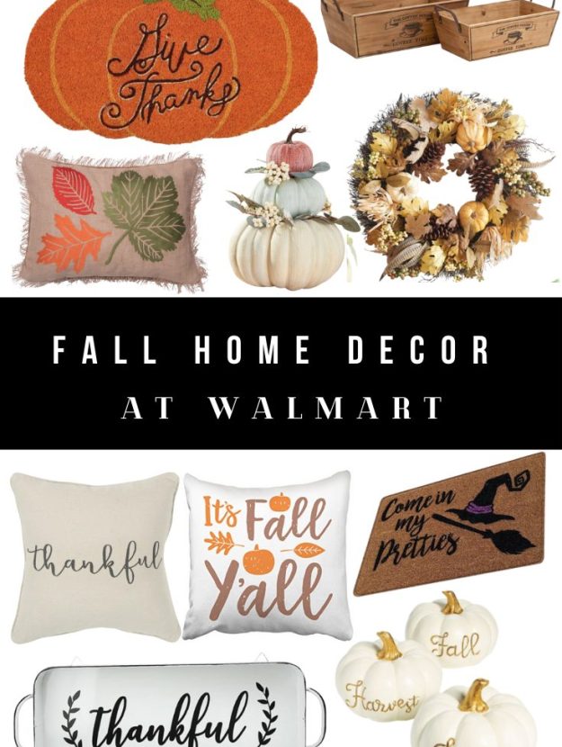 Contemporary Harvest Fall Home Decor at Walmart