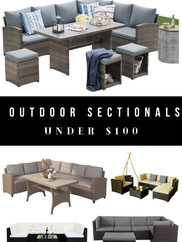 Best Outdoor Sectionals Under $1000 - Couches, Sofas, and More