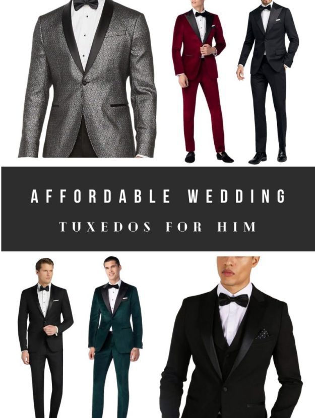 Best Wedding Tuxedos for Cheap