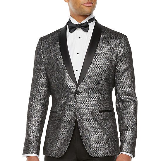 Jp-penney-tux | Sonia Begonia Silver Suit