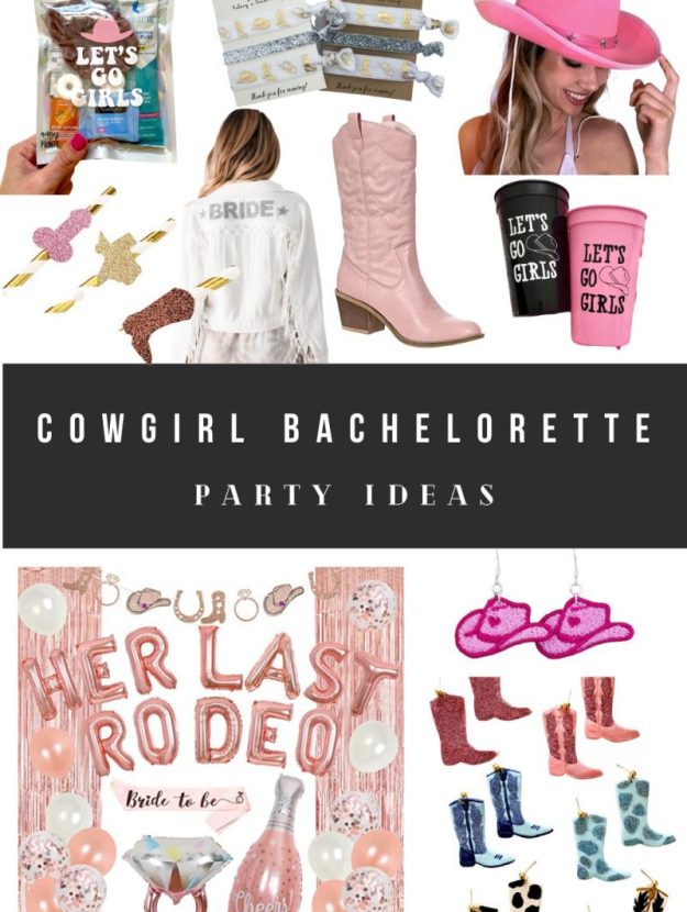 Cute Cowgirl Bachelorette Party Ideas for Western Country Girl