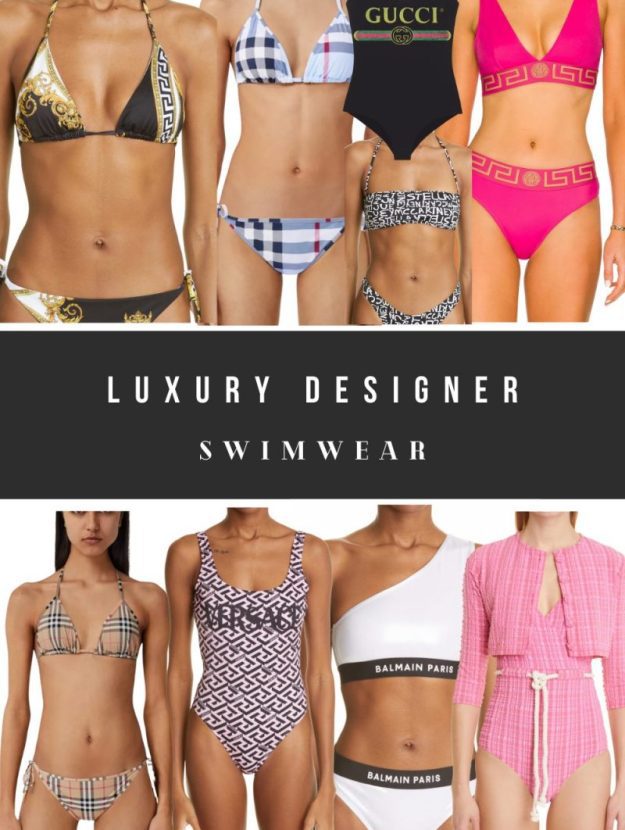 5 Luxury Designer Swimwear, Swimsuits, Bikinis, and Bathing Suits