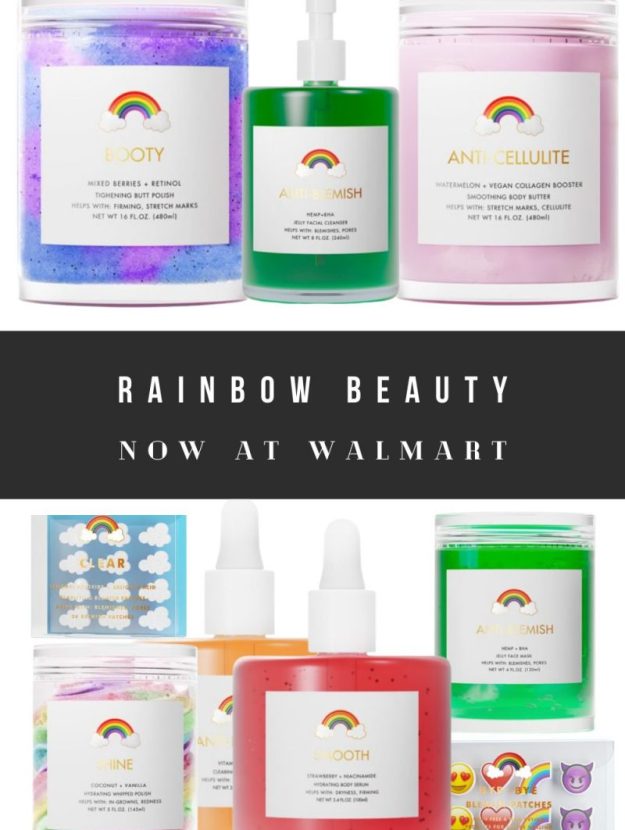 New Summer Beauty Brand at Walmart, Rainbow Beauty