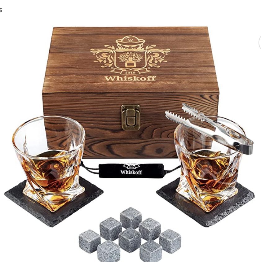 Whiskey-glass-set-first-responders | Sonia Begonia Best Firefighter Gifts That Are Fun, Useful and Unique Presents