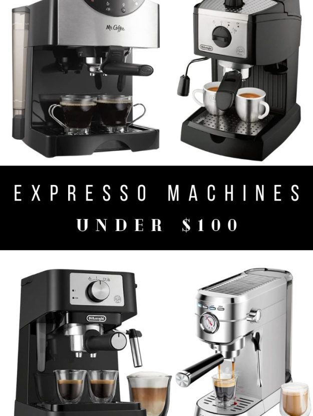 The best cheap espresso machines under $100.