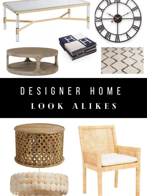 Best Designer Home Decor Look Alikes and Alternatives
