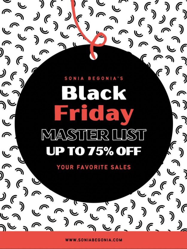Black Friday Sales Master List of Deals