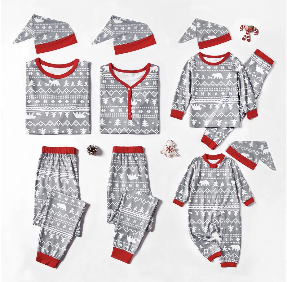 Cheap Matching Family Holiday Pajamas at Walmart