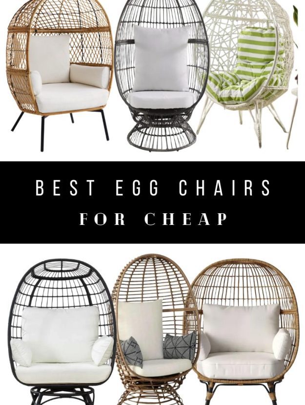 Best Cheap Egg Chairs - Indoor and Outdoor