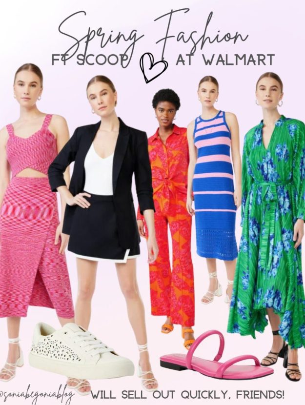 Power Prints and Spring Fashion from Scoop at Walmart