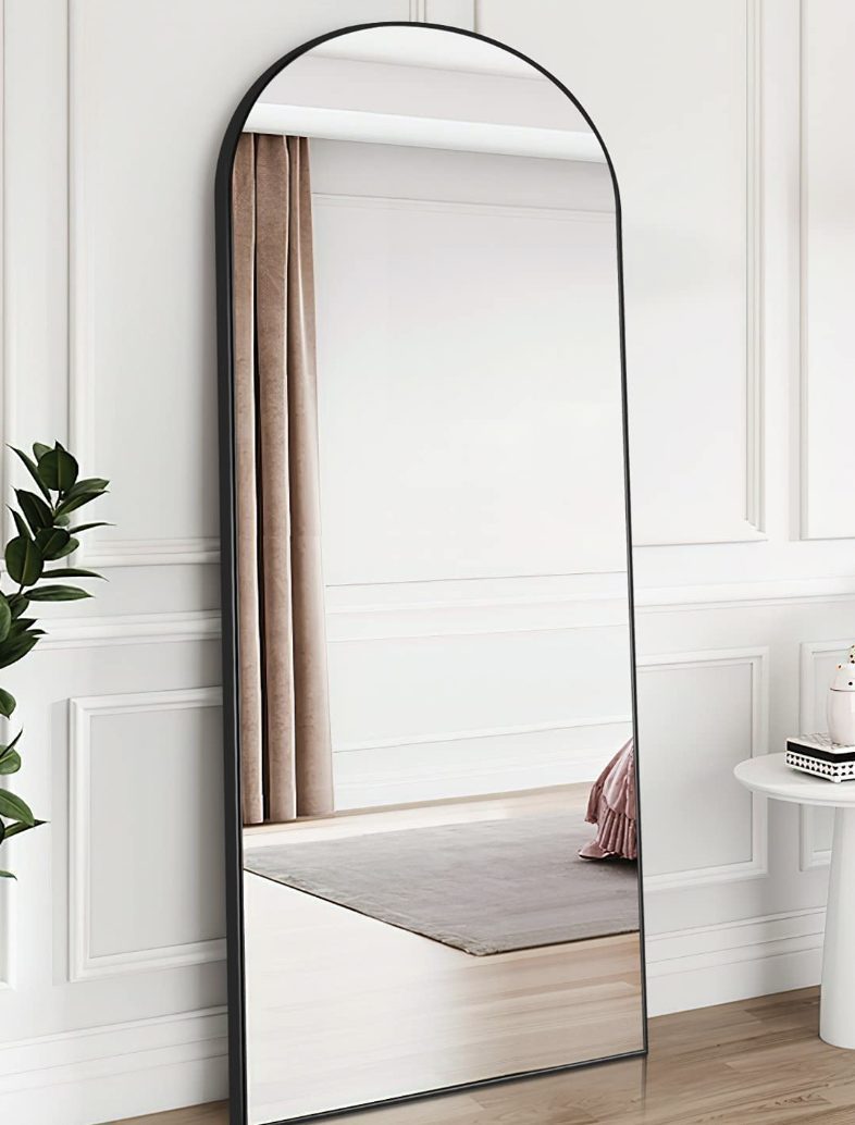 Arched-try-on-mirrors | Sonia Begonia The best full length try on mirror from Amazon.