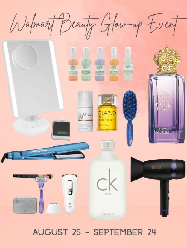 Walmart's Beauty Glow-Up Event Starts August 25th