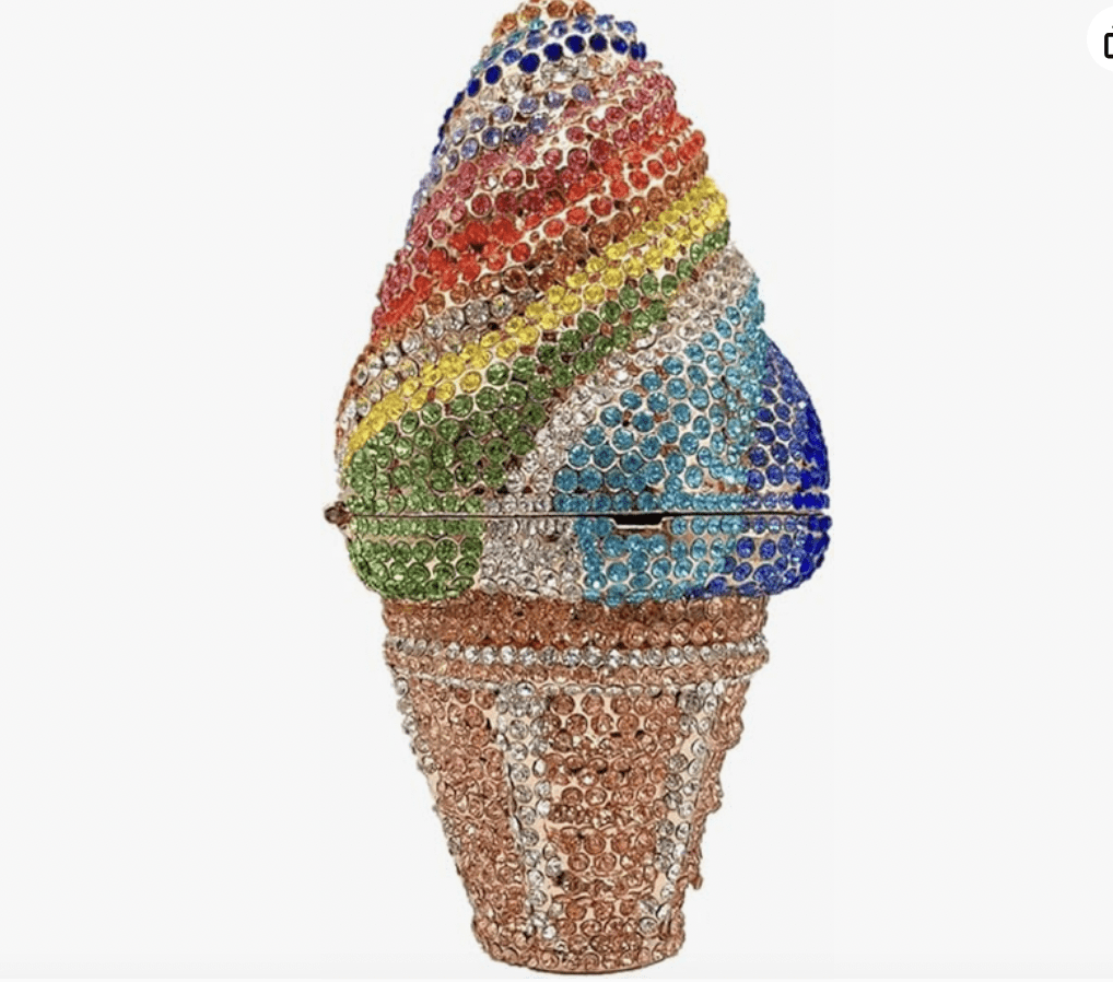 Ice-cream-crystal-handbag | Sonia Begonia Looks for Less: Best Judith Leiber Look Alikes and Alternatives