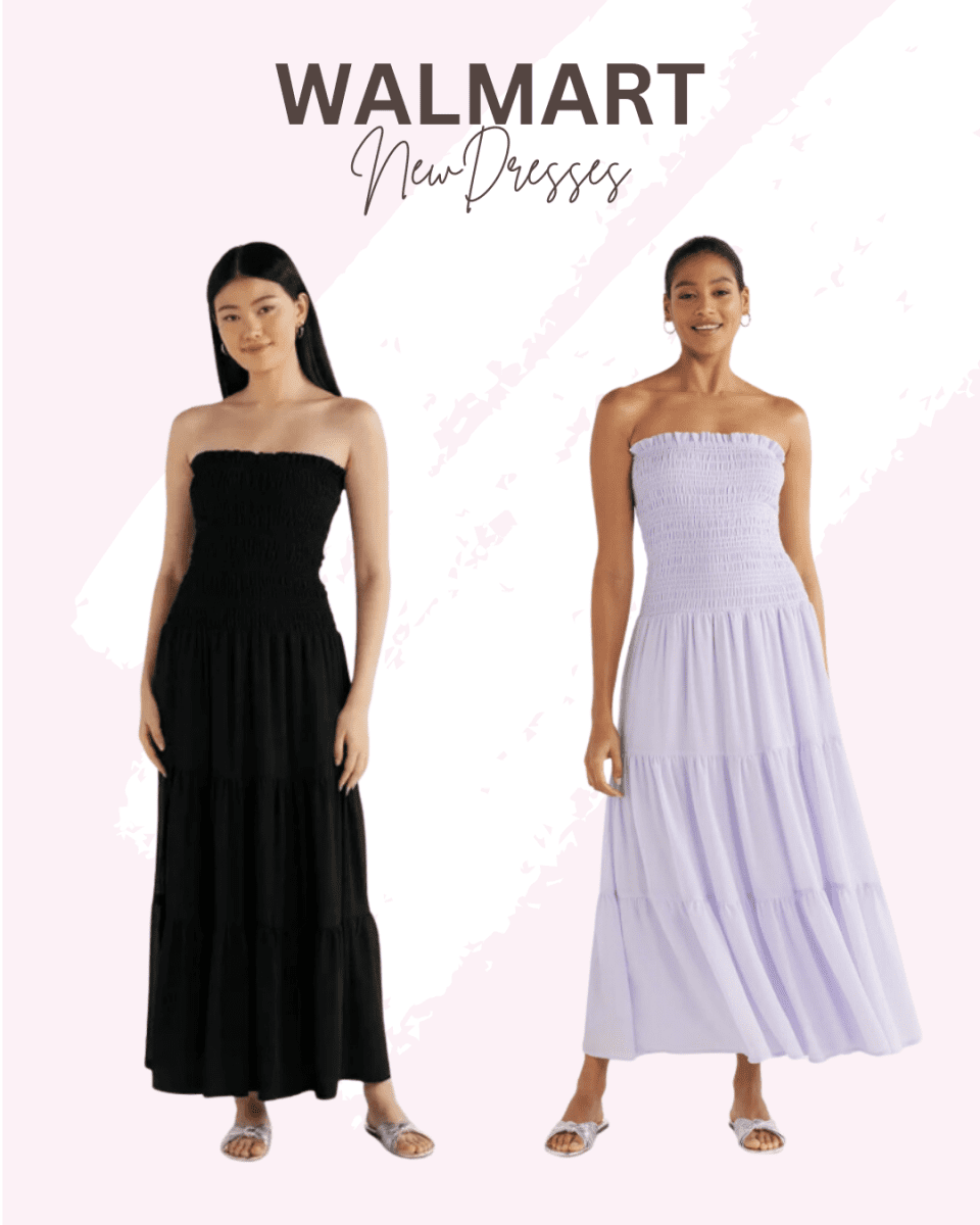 Swing-dresses | Sonia Begonia Purple and black swing dresses from Walmart