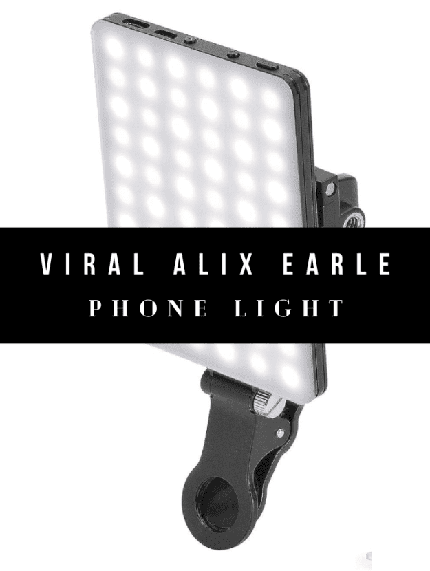 Viral Alix Earle Phone Light and Where to Buy on Amazon