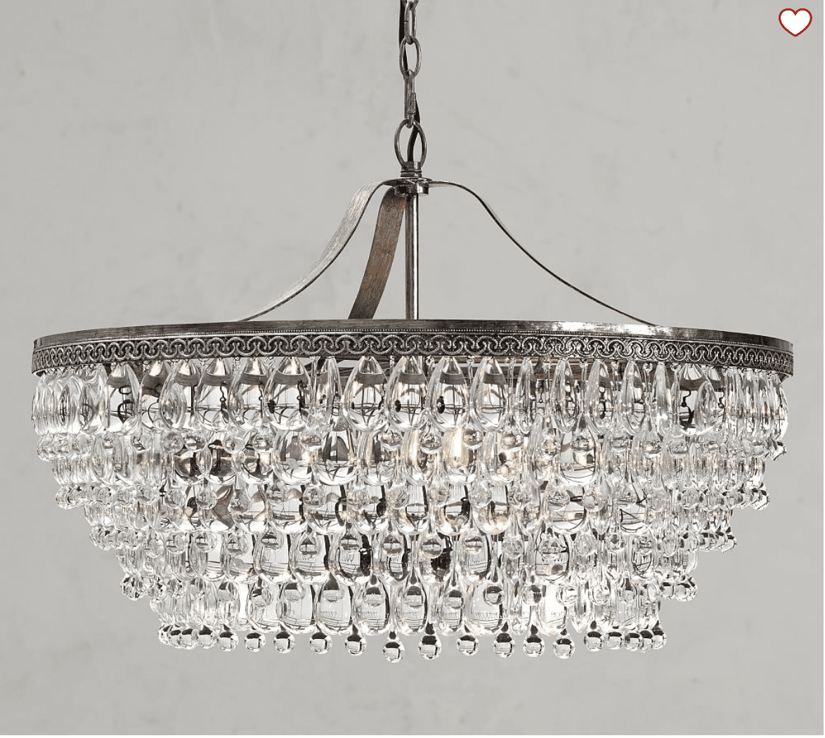 Clarissa-crystal-round-chandelier | Sonia Begonia Clarissa Crystal Round Chandelier