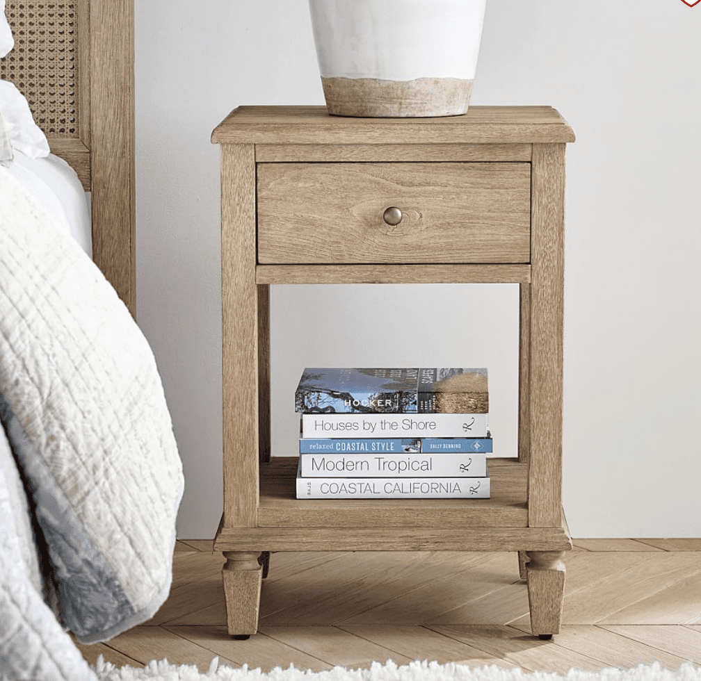 Pottery-barn-nightstand | Sonia Begonia Sausilito Mini Nightstand